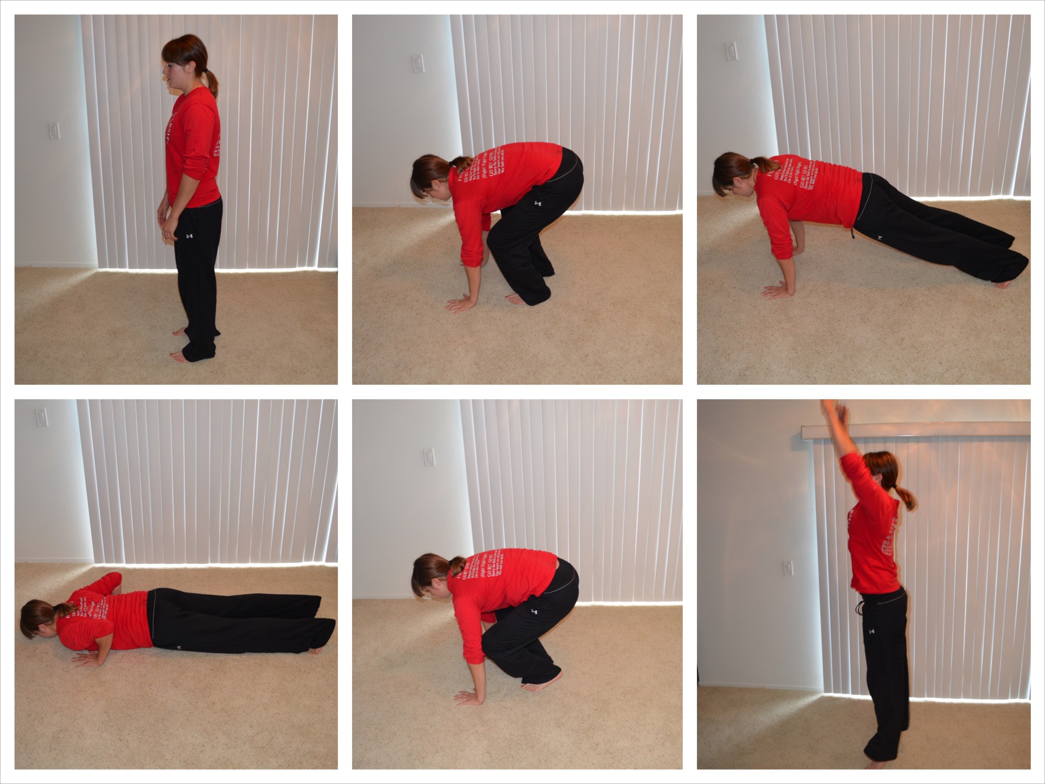 5 Burpee Variations