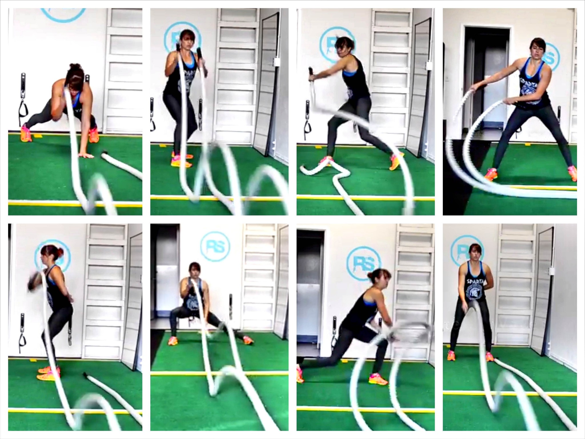 Battling Ropes Exercises – 22 Battling Ropes Moves and 5 Workouts