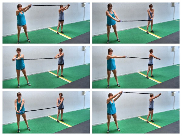 The Partner Resistance Band Workout