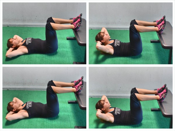heels up crunch