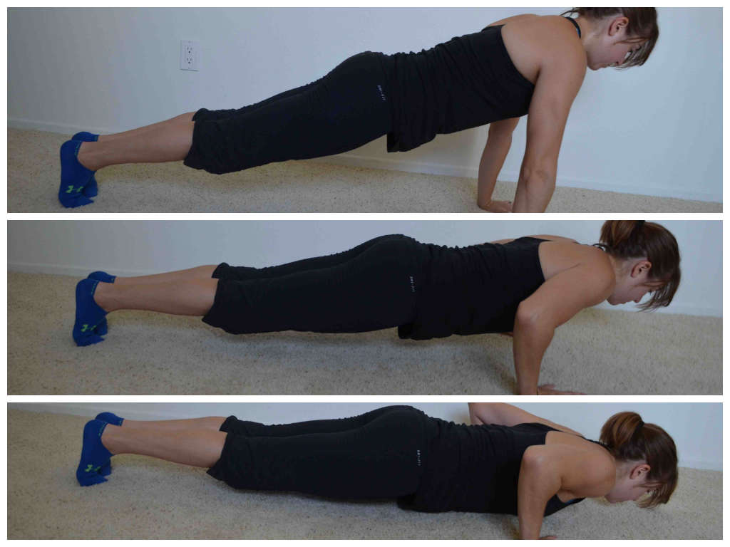 push up holds
