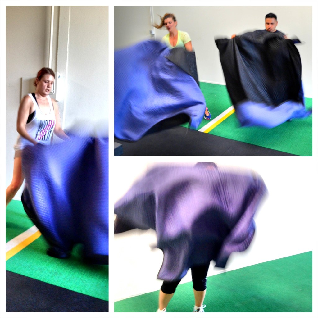 basic towel taz cardio exercise