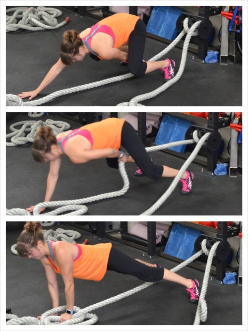 battle-ropes-plank-pull-through