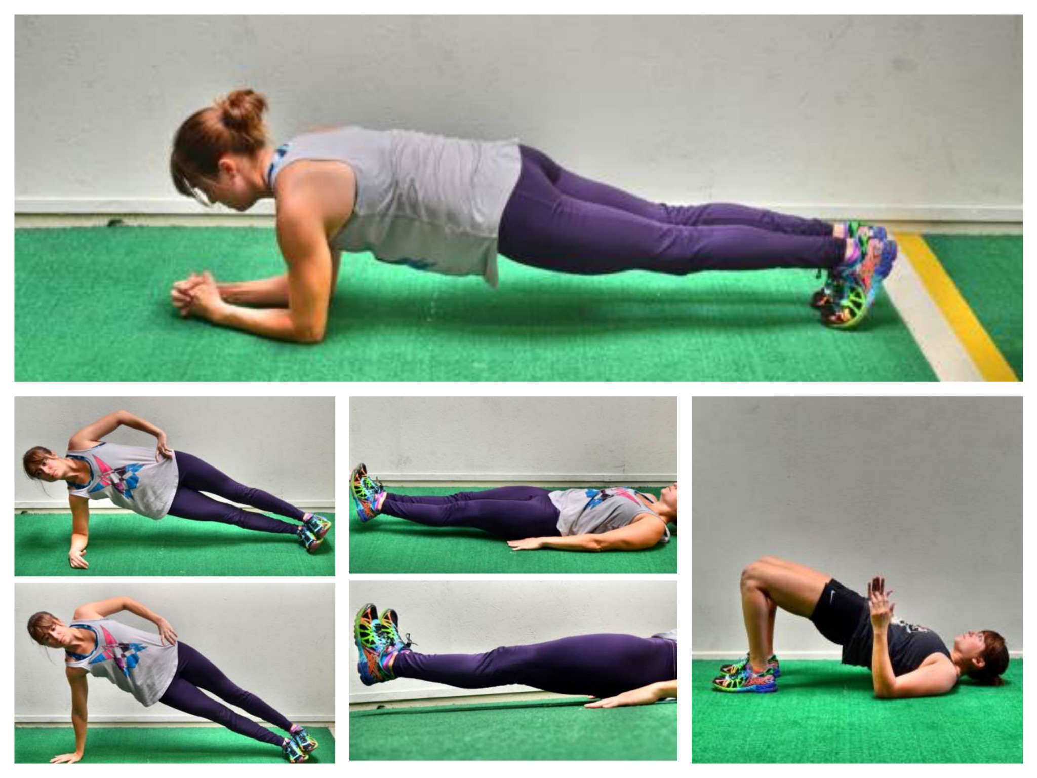 Perfecting The Plank and a Core Burn Out Workout