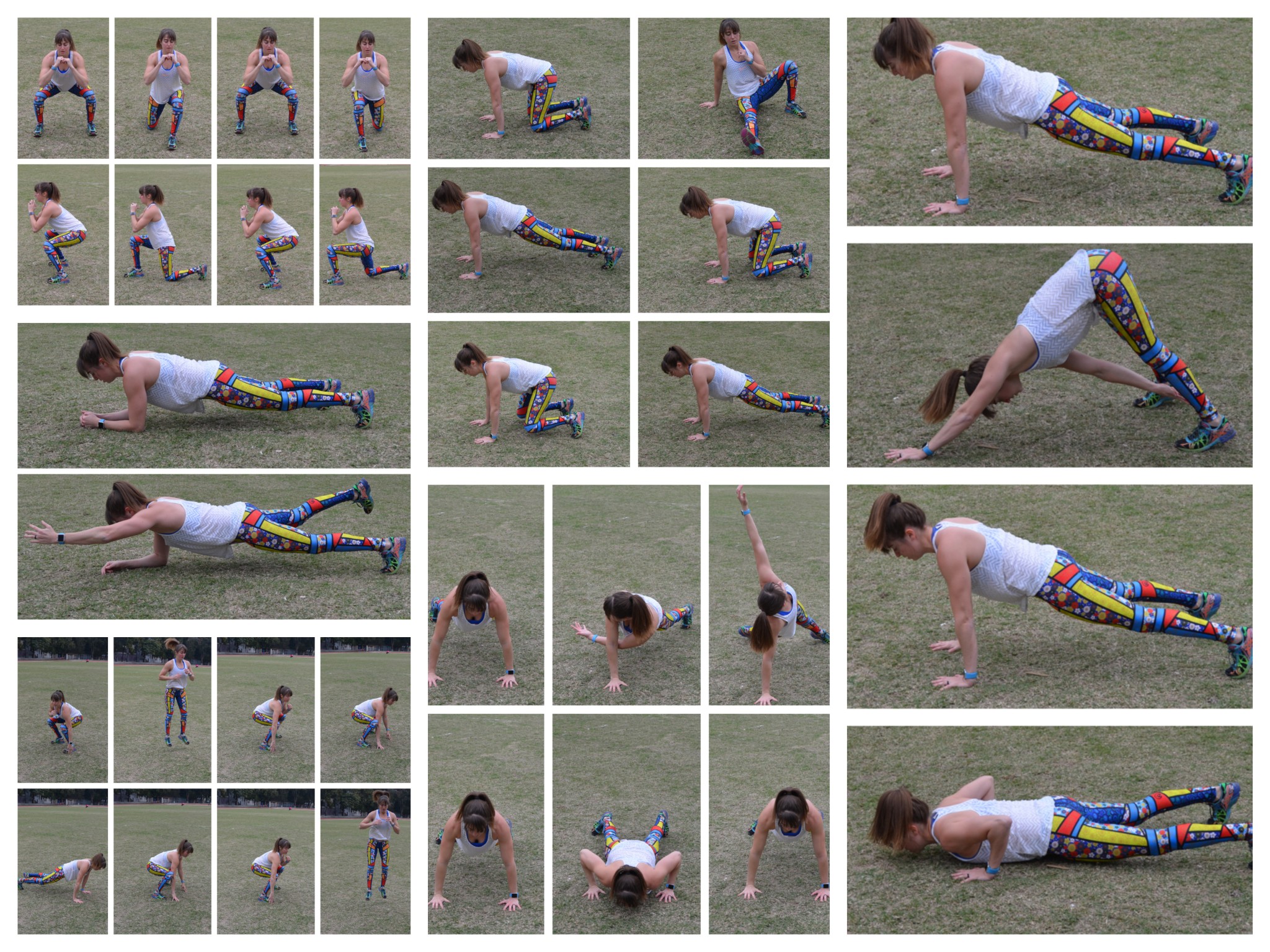 Bodyweight Travel Exercises