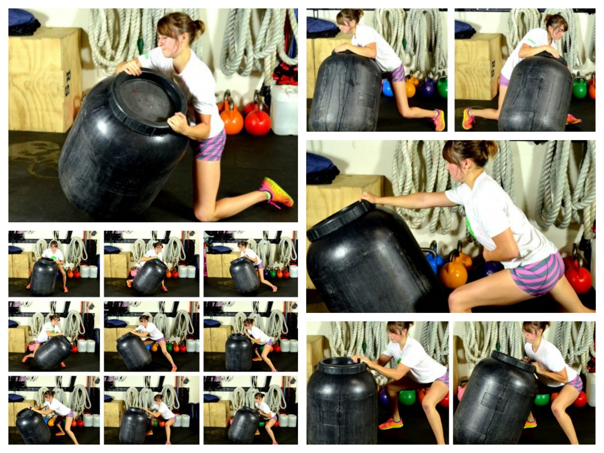 Functional Fitness – Barrel Training