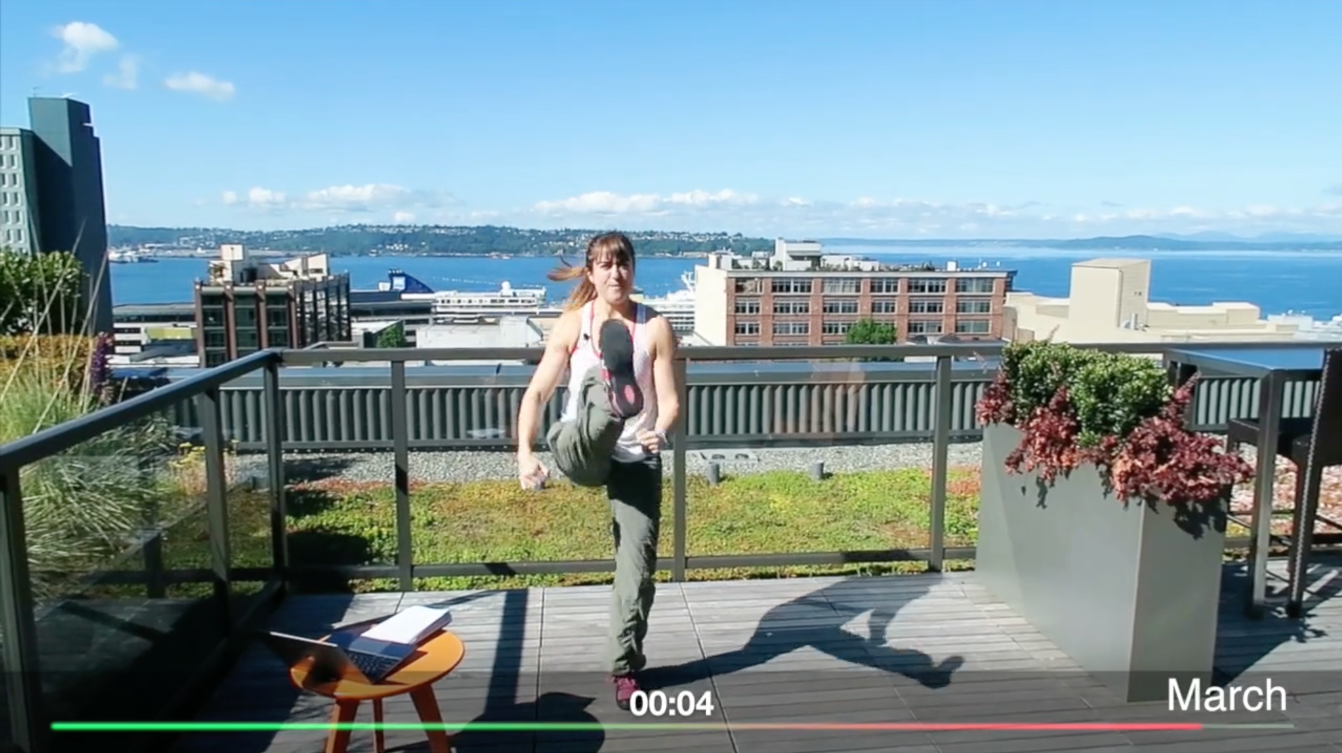10-Minute Standing Core Workout – From Seattle